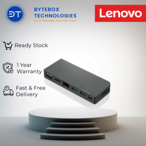 LENOVO POWERED USB-C TRAVEL HUB (HDMI2.0 / VGA/ USB 2.0/ USB3.1/ RJ45) 4X90S92381【Bytebox】