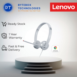 Lenovo 100 Stereo Analogue Headset GXD1B60597 【Bytebox】