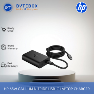 HP 65W GALLIUM NITRIDE USB-C LAPTOP CHARGER【Bytebox】