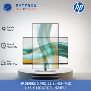 HP SERIES 5 PRO 23.8 INCH FHD USB-C MONITOR - 524PU【Bytebox】