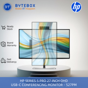 HP SERIES 5 PRO 27 INCH QHD USB-C CONFERENCING MONITOR - 527PM【Bytebox】