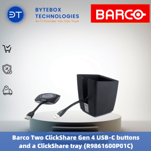Barco Two ClickShare Gen 4 USB-C buttons and a ClickShare tray(R9861600P01C)【Bytebox】