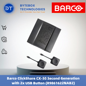 Barco ClickShare CX-50 Second Generation with 2x USB Button (R9861622NAB2)【Bytebox】
