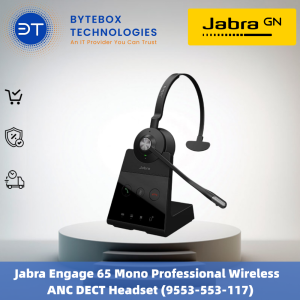 Jabra Engage 65 Mono Professional Wireless ANC DECT Headset (9553-553-117)【Bytebox】